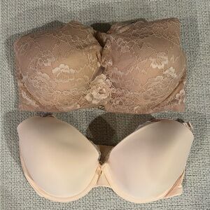 Pearl by Venus The Perfect Coverage Bra & The Lace Cami Bra Set(2) Sz. 34DD NEW🪷
